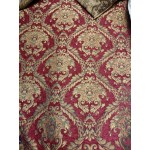 Chenille Imperial collection,  Home Decor Upholstery,Color Burgundy,  Sold By the Yard 