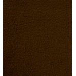 Fleece Fabric, Solid Brown Color, 58/60