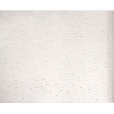 Ostrich Vinyl Fabrics, Fake Leather Upholstery Fabric, Color White, 53