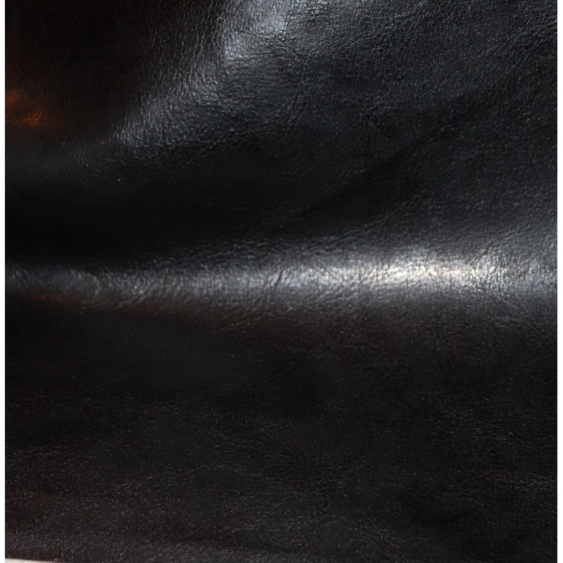 Black Faux Leather Upholstery Vinyl 54 wide By The Yard