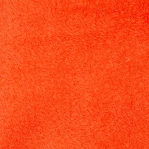 Fleece Fabric Solid Orange Color 58 60 Inch Sold By The Yard